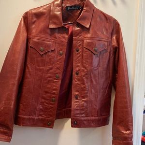 Earl Jeans leather jacket